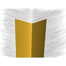 Профиль КТМ алюм. для кафеля 1515-02М 2,7м золото - фото 86997