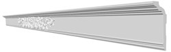 Плинтус ГЛАНЦЕПОЛ потолочный GP-110 120*41 (1уп-27шт) - фото 87312