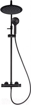 Душевая система RUBINETA Olo (BK)+Thermo-15 (BK) 625038 - фото 87352