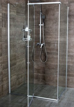 Душевое ограждение ER10112H-C1 1200*900*2000 (без поддона) светлое стекло - фото 87480