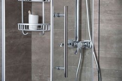 Душевое ограждение ER10112H-C1 1200*900*2000 (без поддона) светлое стекло - фото 87485