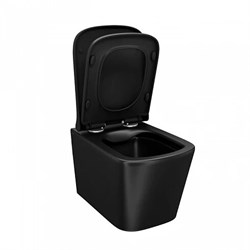 Унитаз IDDIS BILD подвесной черный BILR2BMi25 - фото 87649