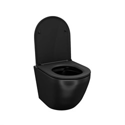 Унитаз IDDIS Blanco подвесной черный BLAR3BMi25 - фото 87654