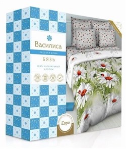 Комплект постельного белья ВАСИЛИСА '20 1,5 214*150 бязь наб 70*70 100% хлопок 3753/1 - фото 87727