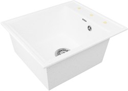 Мойка ZOX белая 480*420*180мм ZX-GM 04 - фото 87811
