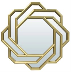 Зеркало QWERTY декоративное Болонья 61см, D30см 74079 - фото 87836