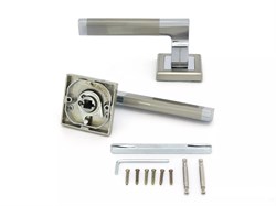 Ручка дверная PALLADIUM СITY A Carrino SN - фото 87871