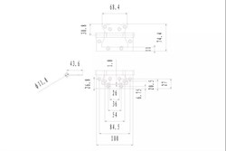 Комплект ФЗ для установки двери SET 01-C 100 2H SN - фото 88131