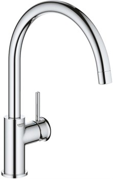 Смеситель GROHE Start Classic для мойки с высоким С-образным изливом 31553001 - фото 88236