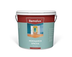 Краска моющаяся матовая т.м.REMALUX ведро 3кг - фото 88306