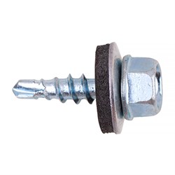 Саморезы СТРОЙБАТ кровельные с буром 5,5x19 (300 шт)12710 - фото 88530