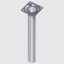 Ножка стальная, труба/LOSE/D30/M10/70cm chrom 11100-00077 - фото 88602