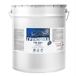 Грунтовка EDVARD STAR ГФ-021 универсальная красно-корчиневая 18кг - фото 88637