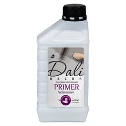 Грунтовка DALI-DECOR Primer акриловая укрепляющая быстросохнущая 1л - фото 88640