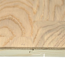 Доска паркетная PW Дуб MENTO WHITE MATT LOC 3S 14х188х1116 mm - фото 88727