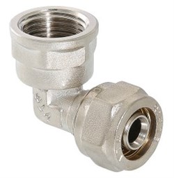 Угольник Valtec обжимной вн. резьба 26*3/4 VTm.352 - фото 88783
