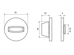 Накладка PALLADIUM Z 110 BK GF (под фиксатор) - фото 88889