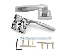 Ручка дверная ФЗ 05 S SN - фото 89443