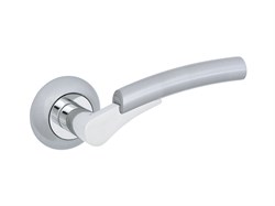 Ручка дверная PALLADIUM REVOLUTION Alice SC/CP - фото 89453