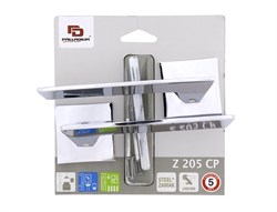 Ручка дверная PALLADIUM Z 205 CP - фото 89492