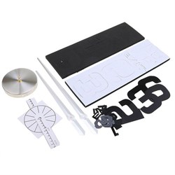 Часы-наклейка DIY Эндерлин чёрные 120см (+ механизм) 2366727 - фото 89761