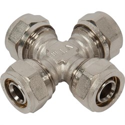 Крестовина Valtec обжимная 20 VTm.341 - фото 90064