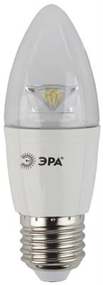 Лампа светодиодная ЭРА LED smd B35-7w-827-E27 clear 5969 - фото 9026