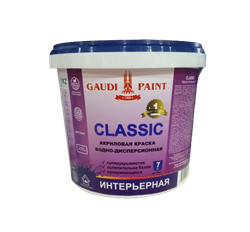 Краска водоэмульсионная Гауди Классик 7кг - фото 91332