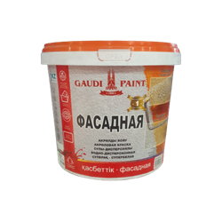 Краска водоэмульсионная Гауди фасадная ЭКО 7кг - фото 91348