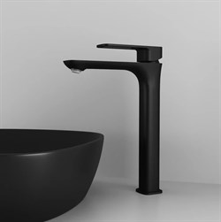 Смеситель IDDIS Slide для настольного умывальника, черный матовый SLIBL01i01 - фото 92938