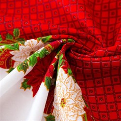 Скатерть ДОЛЯНА Процветания в Новом году 145*260см, 100% п/э 4443202 - фото 93046