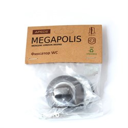Фиксатор APECS Megapolis WC-0803-GRF - фото 93116