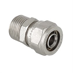 Соединитель VALTEC обжимной нар. резьба 16*3/4 VTm.301 - фото 93335
