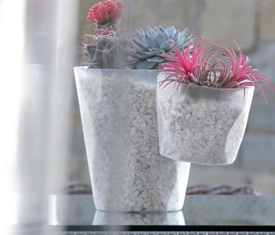 Горшок цветочный ROCKA P прозрачный DROC170P-S429 - фото 9334