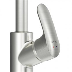 Смеситель AM.PM LIKE для кухни, сатин, L-образный излив F8005011 - фото 93354