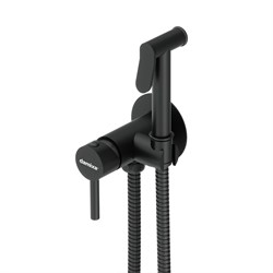 Смеситель DAMIXA RedBlu Option монтируемый в стену, черный 217000000 - фото 93436