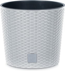 Горшок цветочный RATO TUBUS белый DRTUS400L-S449 - фото 93500