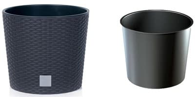 Горшок цветочный RATO TUBUS антрацит DRTUS300L-S433 - фото 9350
