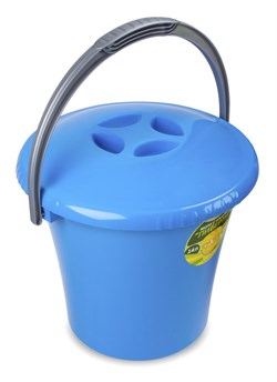 Ведро Либерти 14л с крышкой С605К - фото 93617