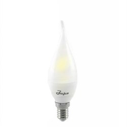 Лампа светодиодная ЗАРЯ свеча С35F (C37F) 10W Е14 4200К - фото 93646