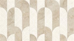 Плитка LASSELSBERGER облицовочная ЛИССАБОН 25*45 декор 1 бежевая 1645-0145 - фото 93709
