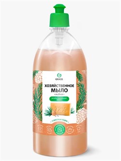 Мыло GRASS хозяйственное с маслом кедра 1000 мл - фото 93922