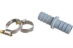 Соединитель МАСТЕРПРОФ 19/19 в комплекте с хомутами для сливных шлангов, MP-У ИС.131467 - фото 94127