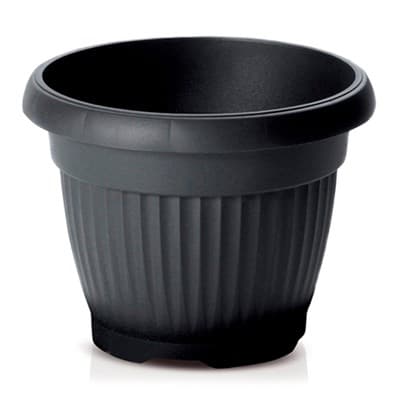 Горшок цветочный TERRA антрацит DCE13-S433 - фото 9420