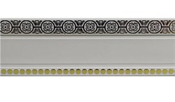 Карниз DDA СИМФОНИЯ потолочный с поворотом, 3-х рядный, пластик Белый 4.0 - фото 94269