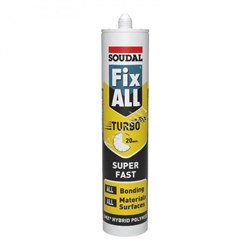 Клей-герметик Fix ALL EE TURBO white 290мл - фото 94279