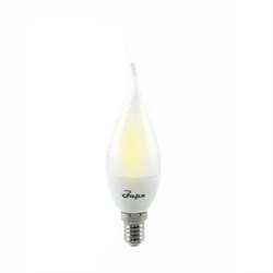 Лампа светодиодная Заря свеча C35F (C37F) 8w E14 6400K (эконом) - фото 94386