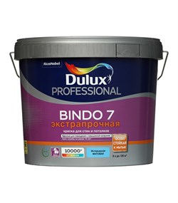 Краска водоэмульсионная Dulux BINDO 7 проф.мат. BC 9л 5309495 - фото 94429