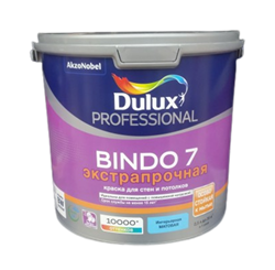Краска водоэмульсионная Dulux BINDO 7 проф.мат. BW 2,5л 5309396 - фото 94433