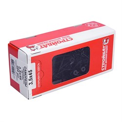 Саморезы СТРОЙБАТ гипсокартон-металл 3,5x45 (22 шт) 13621 - фото 94673